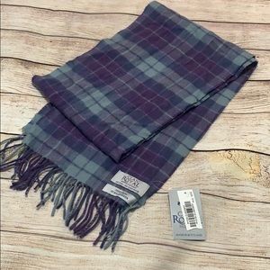 100% Wool scarf scottish NEW